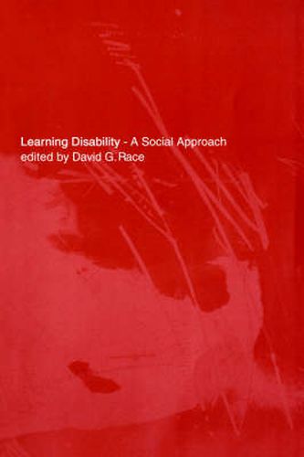 Cover image for Learning Disability: A Social approach