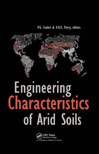 Cover image for Engineering Characteristics of Arid Soils