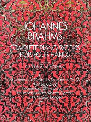 Cover image for Complete Piano Works For Four Hands