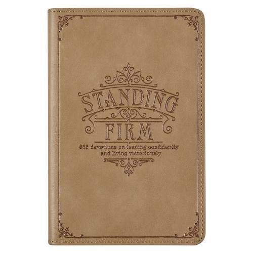 Cover image for Standing Firm Faux Leather Devotional