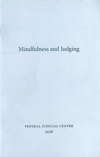 Cover image for Mindfulness and Judging