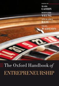 Cover image for The Oxford Handbook of Entrepreneurship