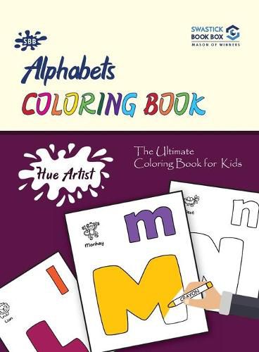 Cover image for Hue Artist - Alphabets Colouring Book