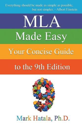 Cover image for MLA Made Easy: Your Concise Guide to the 9th Edition