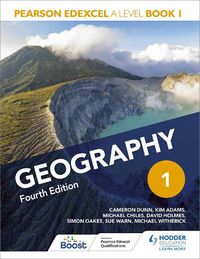 Cover image for Pearson Edexcel A Level Geography Book 1 Fourth Edition