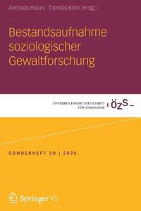 Cover image for Bestandsaufnahme soziologischer Gewaltforschung