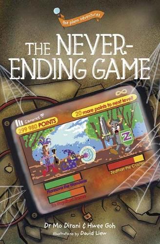 Cover image for the plano adventures: The Never-ending Game