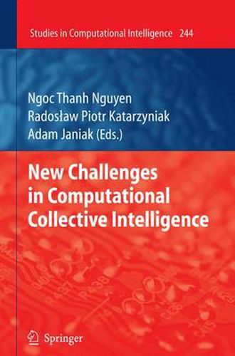 Cover image for New Challenges in Computational Collective Intelligence