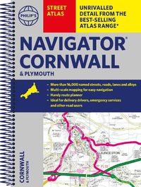 Cover image for Philip's Street Atlas Navigator Cornwall & Plymouth