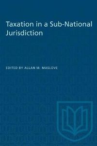 Cover image for Taxation in a Sub-National Jurisdiction