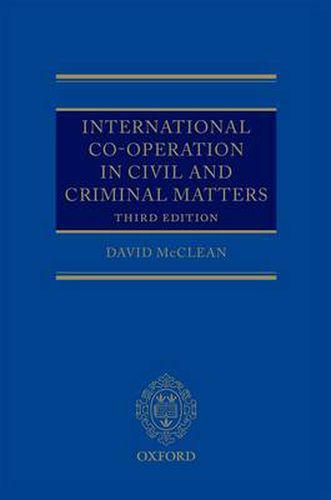 Cover image for International Co-operation in Civil and Criminal Matters