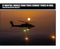 Cover image for 37 Months: Images From Three Combat Tours In Iraq