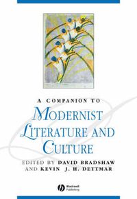 Cover image for A Companion to Modernist Literature and Culture