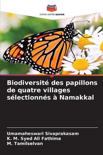 Cover image for Biodiversite des papillons de quatre villages selectionnes a Namakkal