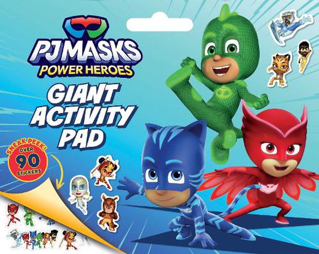 Cover image for PJ Masks Power Heroes: Giant Activity Pad (Hasbro)