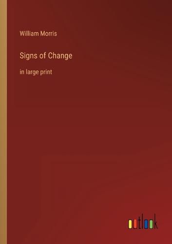 Cover image for Signs of Change