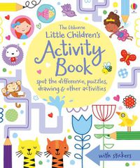 Cover image for Little Children's Activity Book spot-the-difference, puzzles, drawings & other activities