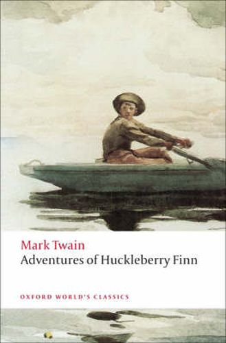 Cover image for Adventures of Huckleberry Finn