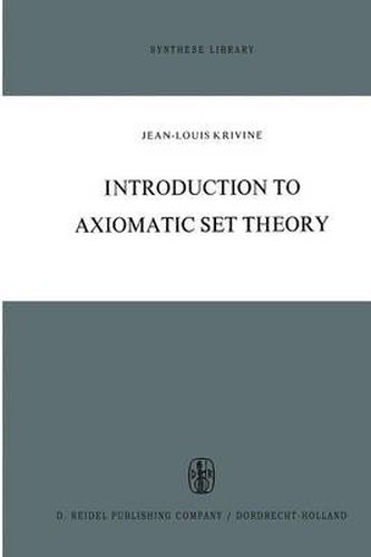 Cover image for Introduction to Axiomatic Set Theory