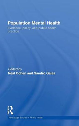 Cover image for Population Mental Health: Evidence, Policy, and Public Health Practice
