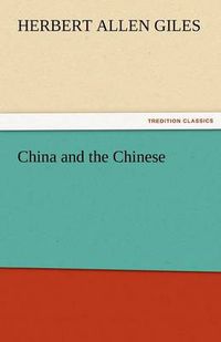 Cover image for China and the Chinese