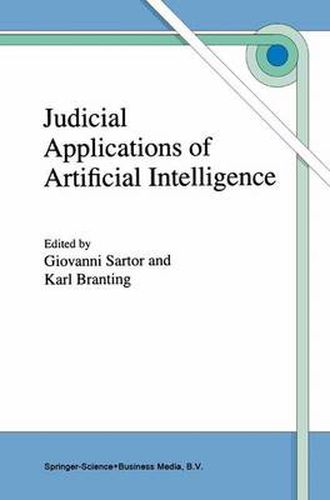 Cover image for Judicial Applications of Artificial Intelligence