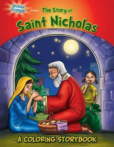 Cover image for The Story of Saint Nicholas Coloring Book