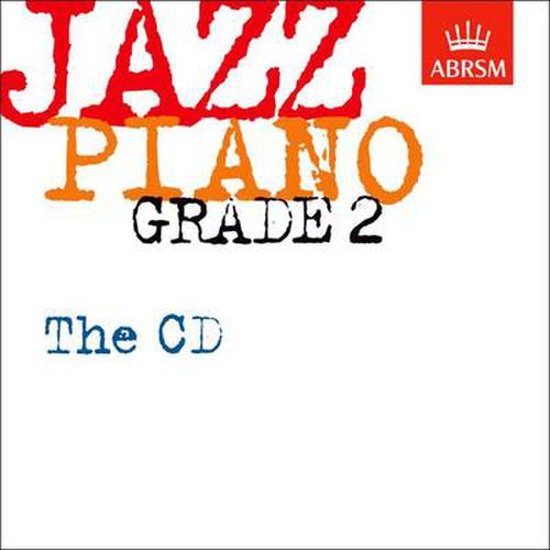 Cover image for Jazz Piano Grade 2: The CD