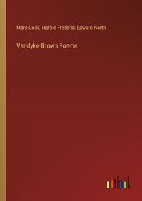 Cover image for Vandyke-Brown Poems