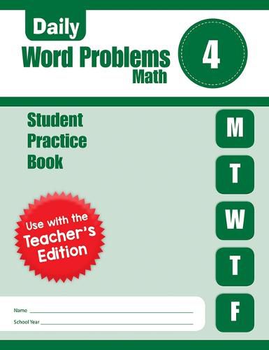 Daily Word Problems Math, Grade 4 Student Workbook