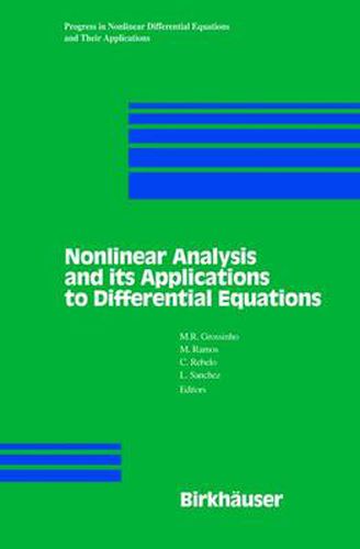 Cover image for Nonlinear Analysis and its Applications to Differential Equations
