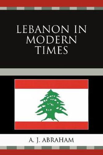 Cover image for Lebanon in Modern Times