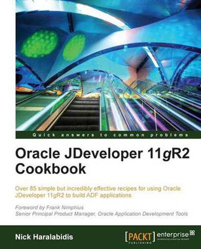 Cover image for Oracle JDeveloper 11gR2 Cookbook