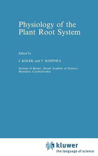 Cover image for Physiology of the Plant Root System