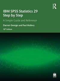 Cover image for IBM SPSS Statistics 29 Step by Step