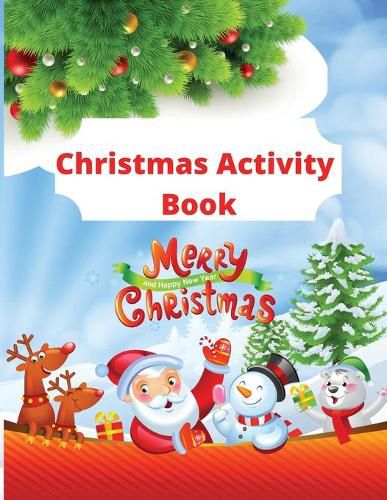 Cover image for Christmas activity book