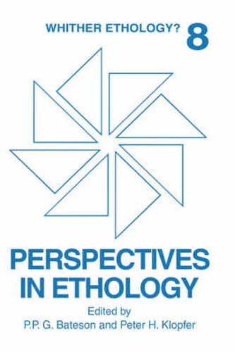 Cover image for Perspectives in Ethology