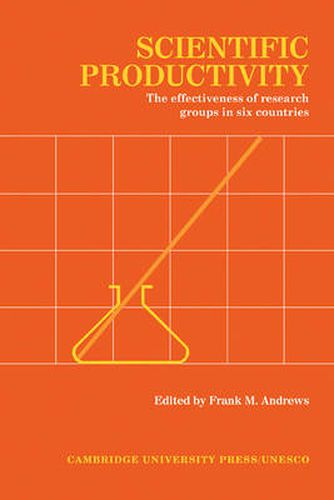 Cover image for Scientific Productivity: The Effectiveness of Research Groups in Six Countries