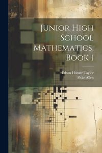 Cover image for Junior High School Mathematics, Book 1