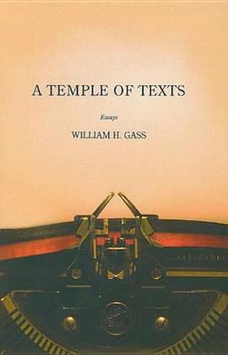 Cover image for A Temple of Texts: Essays