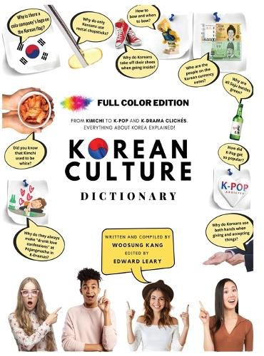 Cover image for Korean Culture Dictionary - From Kimchi To K-Pop and K-Drama Cliches. Everything About Korea Explained!