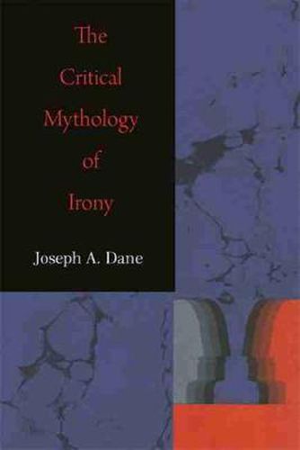 Cover image for Critical Mythology of Irony