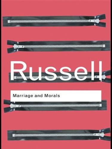 Cover image for Marriage and Morals