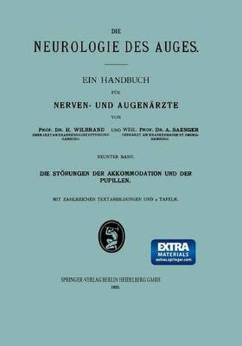 Cover image for Die Stoerungen Der Akkommodation Und Der Pupillen