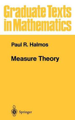 Cover image for Measure Theory