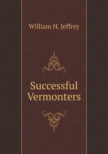 Cover image for Successful Vermonters