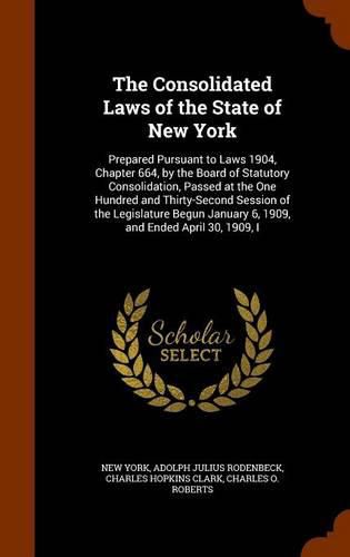 Cover image for The Consolidated Laws of the State of New York