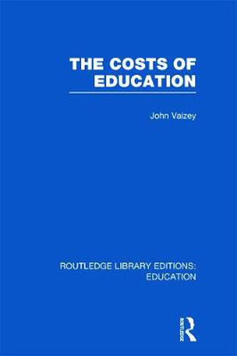 Cover image for The Costs of Education