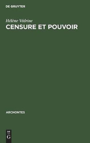 Censure et Pouvoir