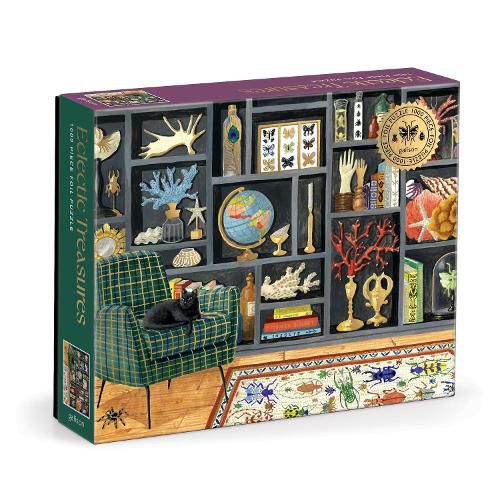 Cover image for Eclectic Treasures 1000 Piece Foil Puzzle